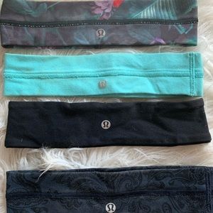 4 LuluLemon headbands